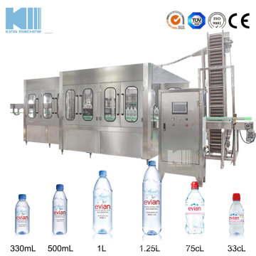 4000bph Turnkey Water Bottling Plant/ Small Scale Bottle Filling Machine